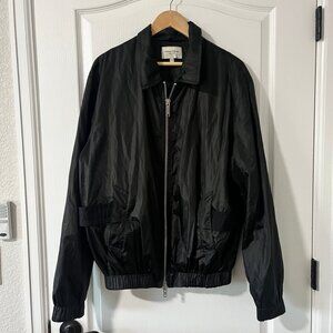 PUBLIC SCHOOL Men's Leon Black Nylon Jacket Size Large EUC!